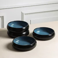 Stone + Lain Lagoon -pc. Stoneware Dinnerware Set