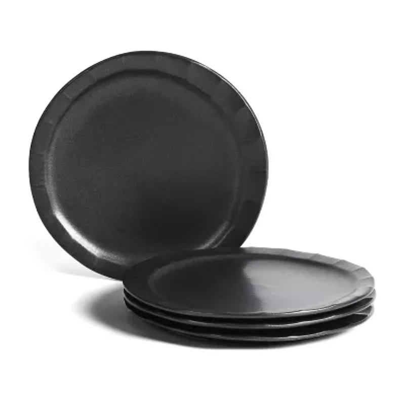 Stone + Lain Oasis 4-pc. Stoneware Dinner Plate