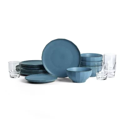 Stone + Lain Rio 4-pc. Stoneware Dinnerware Set