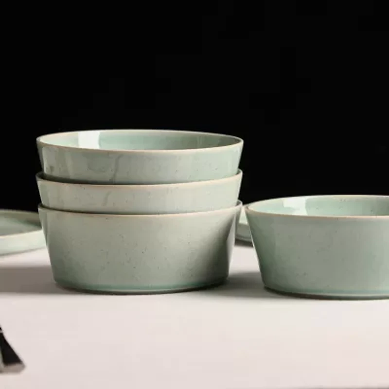 Stone + Lain Claire 8-pc. Stoneware Cereal Bowl