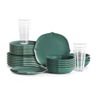 Stone + Lain Baskerville -pc. Stoneware Dinnerware Set