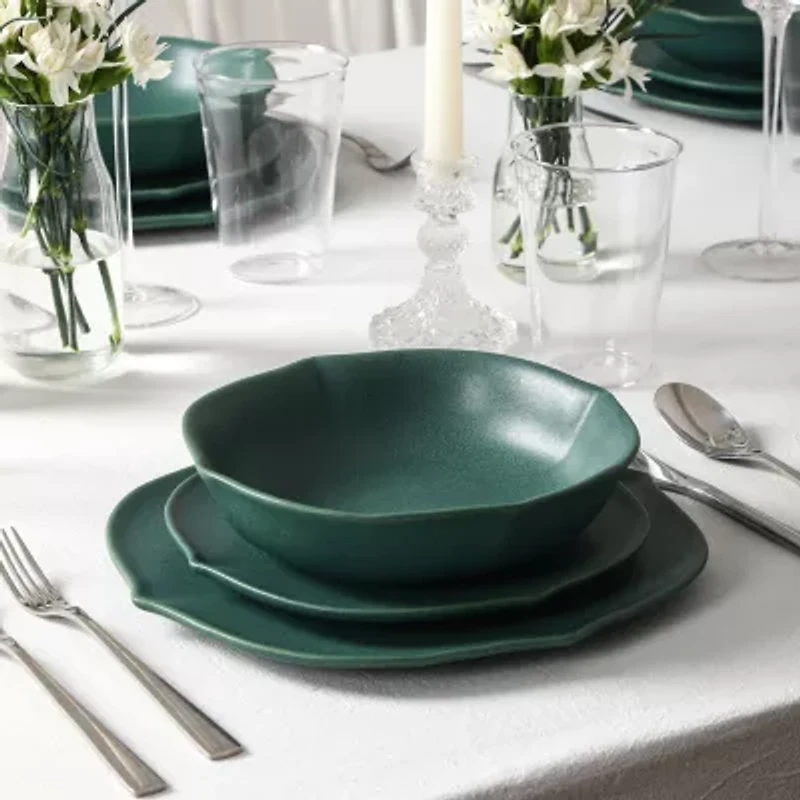 Stone + Lain Baskerville -pc. Stoneware Dinnerware Set