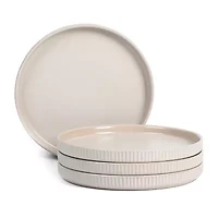 Stone + Lain Haven 4-pc. Stoneware Salad Plate