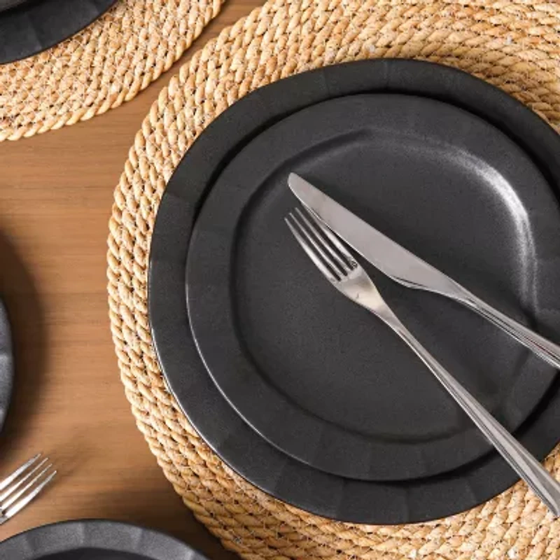 Stone + Lain Oasis 8-pc. Stoneware Salad Plate