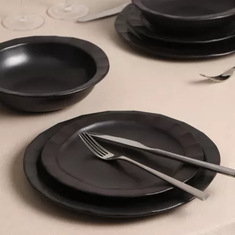 Stone + Lain Oasis 8-pc. Stoneware Salad Plate