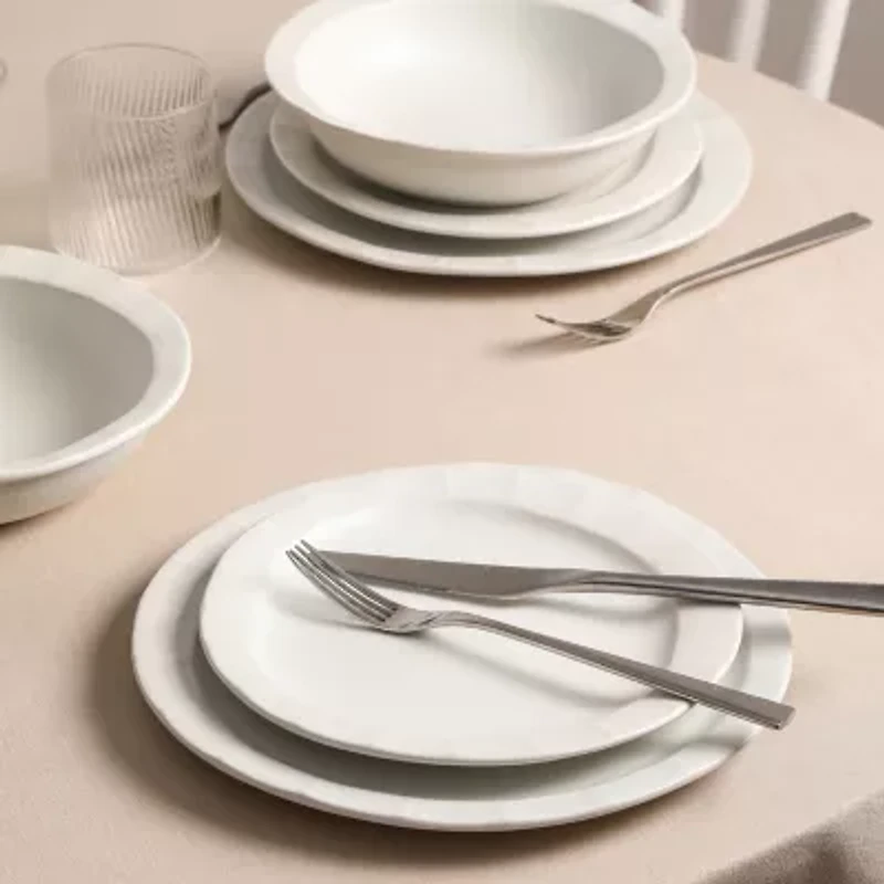 Stone + Lain Oasis -pc. Stoneware Salad Plate