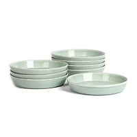 Stone + Lain Claire 8-pc. Stoneware Pasta Bowl