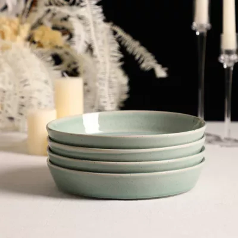 Stone + Lain Claire 8-pc. Stoneware Pasta Bowl
