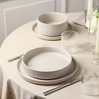 Stone + Lain Haven 4-pc. Stoneware Pasta Bowl