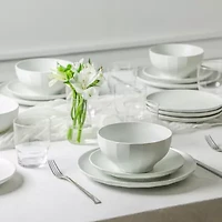 Stone + Lain Rio -pc. Stoneware Dinnerware Set