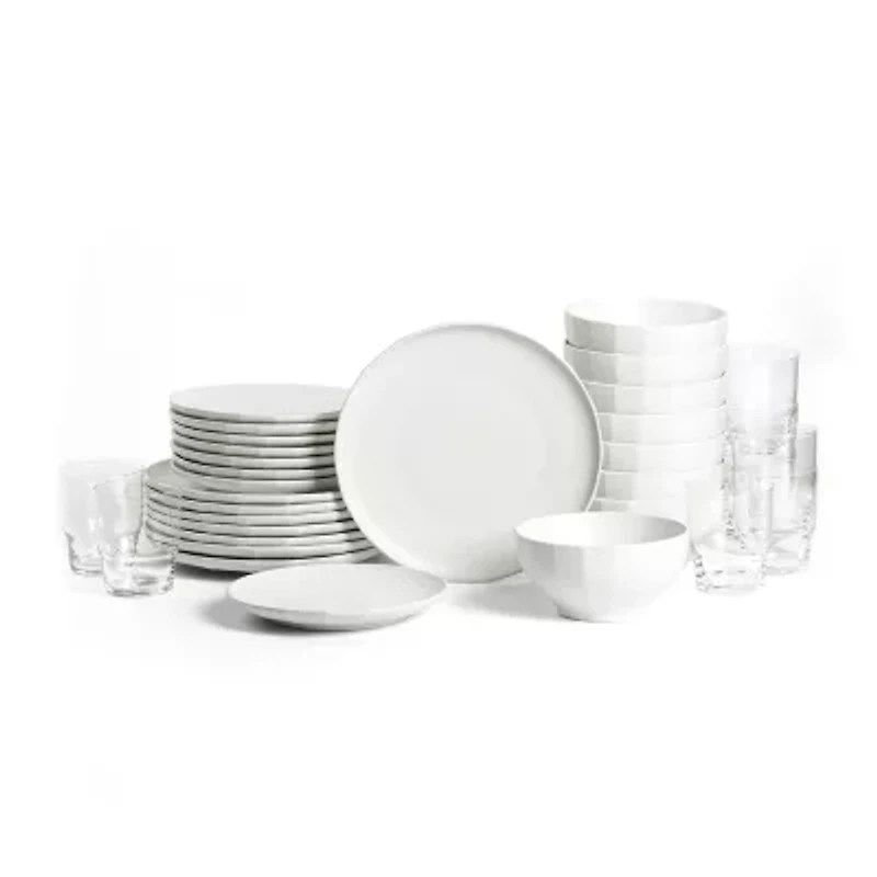 Stone + Lain Rio -pc. Stoneware Dinnerware Set