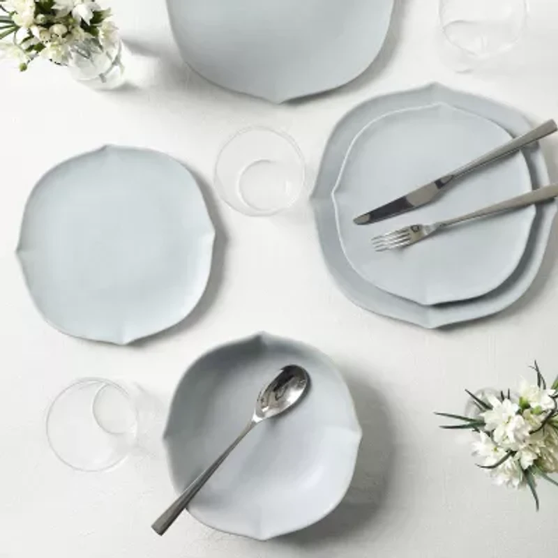 Stone + Lain Baskerville -pc. Stoneware Dinnerware Set