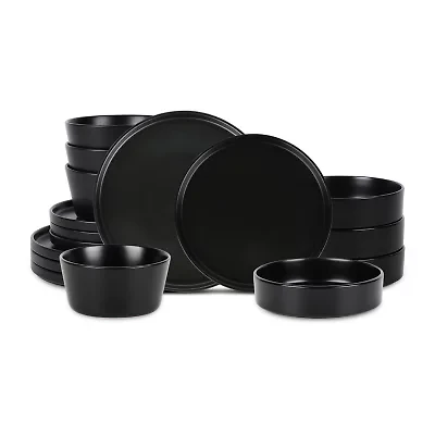 Stone + Lain Celina 4-pc. Stoneware Dinnerware Set