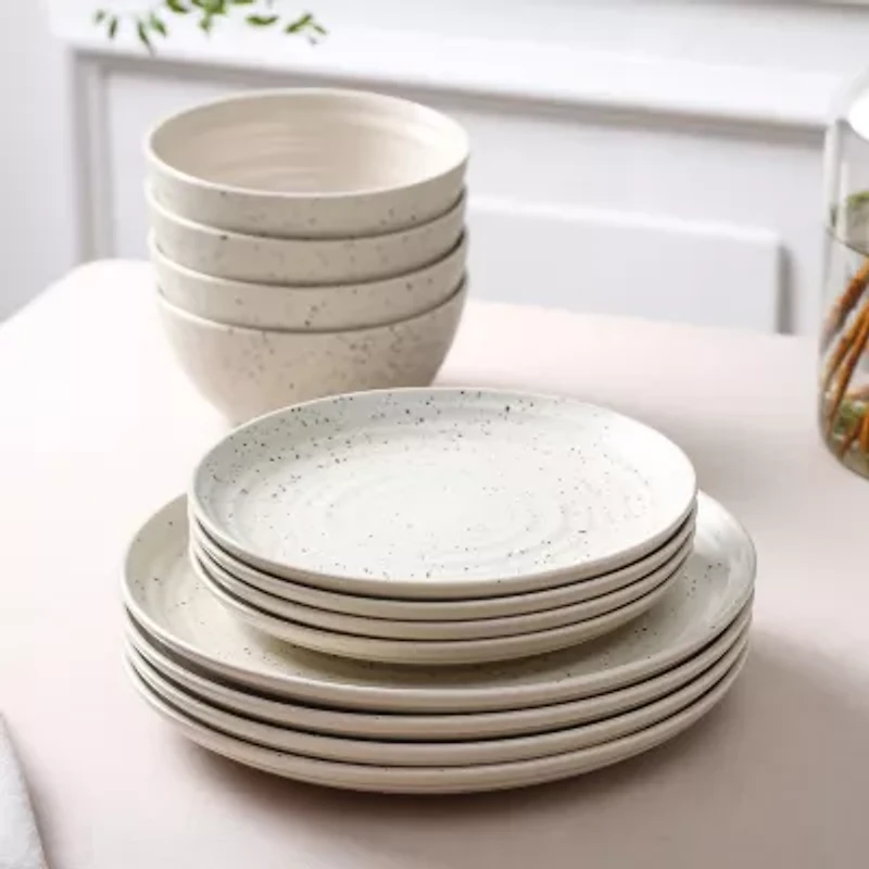 Stone + Lain Dua 8-pc. Stoneware Dinnerware Set