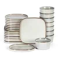 Stone + Lain Cairo 8-pc. Stoneware Dinnerware Set