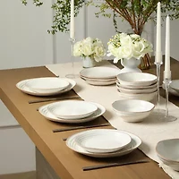 Stone + Lain Nami -pc. Stoneware Dinnerware Set