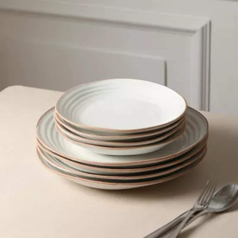 Stone + Lain Nami -pc. Stoneware Dinnerware Set