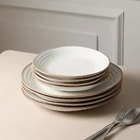 Stone + Lain Nami -pc. Stoneware Dinnerware Set