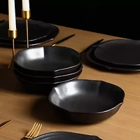 Stone + Lain Baskerville 4-pc. Stoneware Dinnerware Set