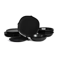 Stone + Lain Baskerville 4-pc. Stoneware Dinnerware Set