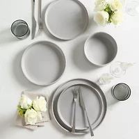 Stone + Lain Haven 4-pc. Stoneware Salad Plate