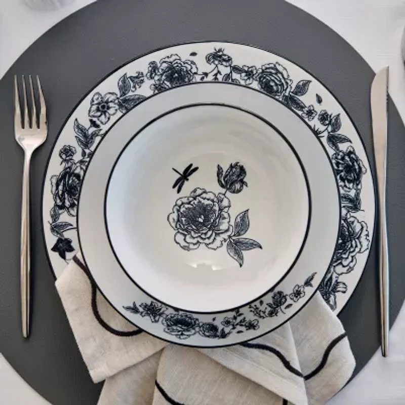 Stone + Lain Esme -pc. Porcelain Dinnerware Set