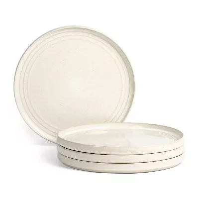 Stone + Lain Claire 4-pc. Stoneware Dinner Plate