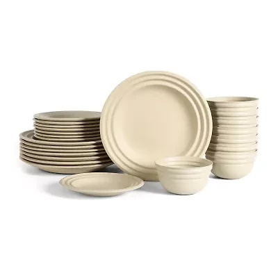 Stone + Lain Zen 8-pc. Stoneware Dinnerware Set