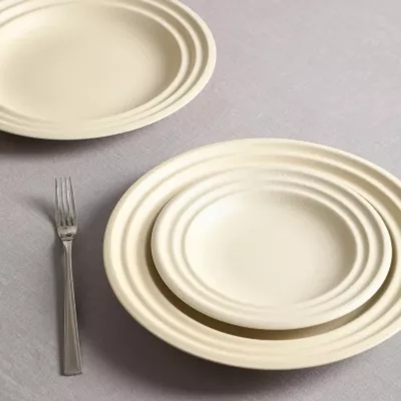 Stone + Lain Zen 8-pc. Stoneware Dinnerware Set