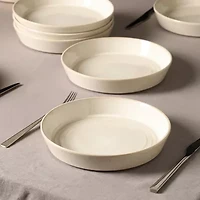 Stone + Lain Claire 4-pc. Stoneware Pasta Bowl