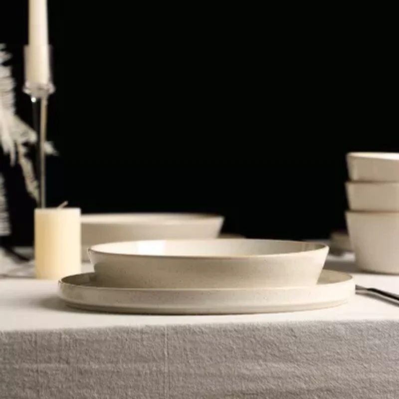 Stone + Lain Claire 4-pc. Stoneware Pasta Bowl