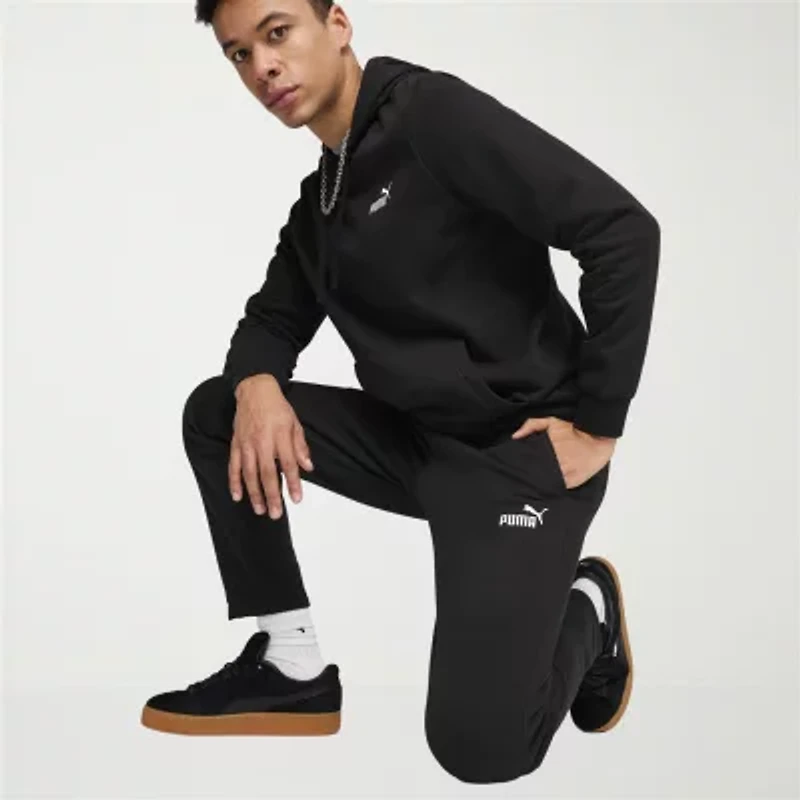 PUMA Essential Mens Drawstring Waist Regular Fit Fleece Sweatpant
