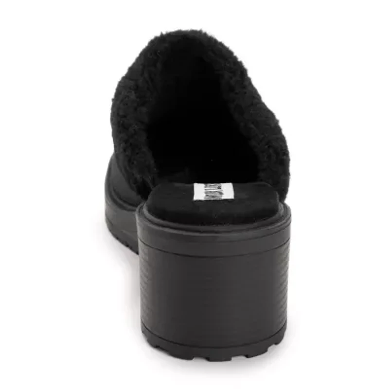 Muk Luks Sophia Mule Womens Round Closed Toe Mules