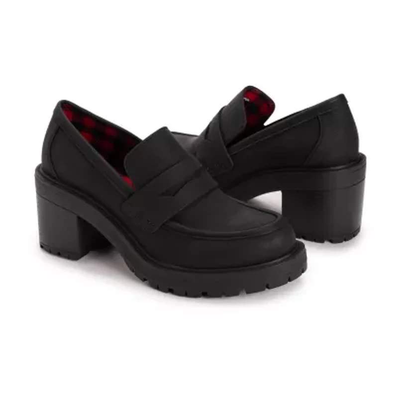 Muk Luks Leona Loafer Womens Moc Closed Toe Loafers