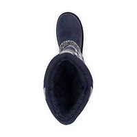 Muk Luks Womens Cheryl Boot Flat Heel Booties