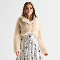 by&by Womens Juniors Long Sleeve Shrug