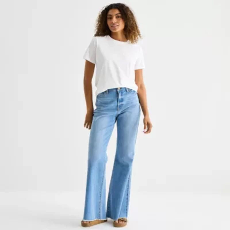 a.n.a Womens Tall Crew Neck Short Sleeve T-Shirt