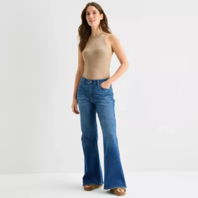 a.n.a Womens Tall High Neck Sleeveless Tank Top