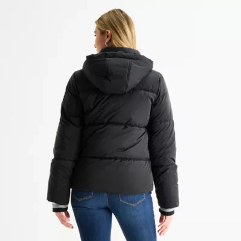 Spyder Womens Hooded Midweight Puffer Jacket