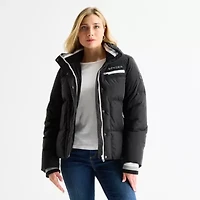 Spyder Womens Hooded Midweight Puffer Jacket