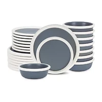 Stone + Lain Capri -pc. Stoneware Dinnerware Set