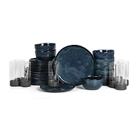 Stone + Lain Mirella -pc. Stoneware Dinnerware Set