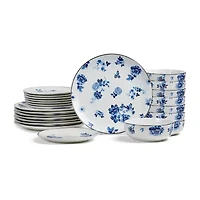 Stone + Lain Viola 8-pc. Porcelain Dinnerware Set