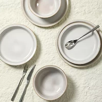 Stone + Lain Slate -pc. Stoneware Dinnerware Set
