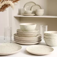 Stone + Lain Dua 8-pc. Stoneware Dinnerware Set