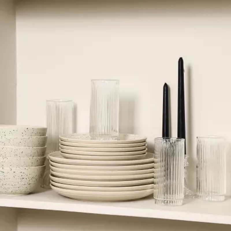 Stone + Lain Dua 8-pc. Stoneware Dinnerware Set