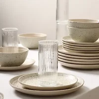 Stone + Lain Dua 8-pc. Stoneware Dinnerware Set