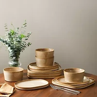 Stone + Lain Cairo 8-pc. Stoneware Dinnerware Set
