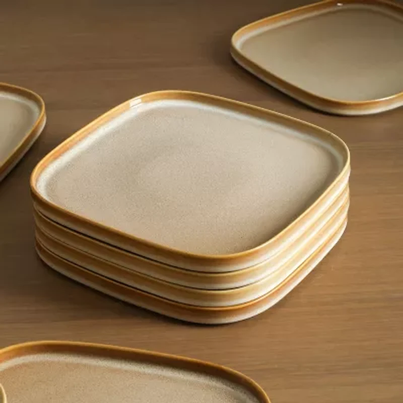 Stone + Lain Cairo 8-pc. Stoneware Dinnerware Set