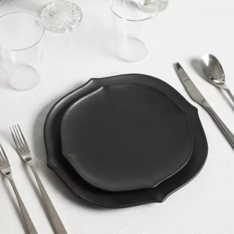 Stone + Lain Baskerville 8-pc. Stoneware Dinnerware Set